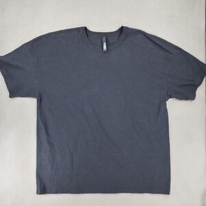 Skims T-Shirt Mens L Black Short Sleeve Relaxed Crew Neck Cotton Rayon Blend